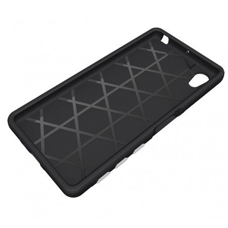 Funda Tipo Armor Rugged (Pc+Tpu) Negra para Sony Xperia X