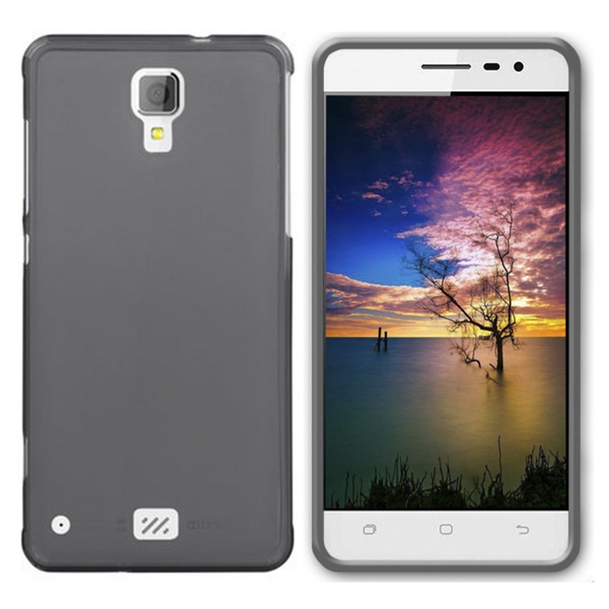 Funda Gel Tpu Hisense C20 King Kong II Color Negra