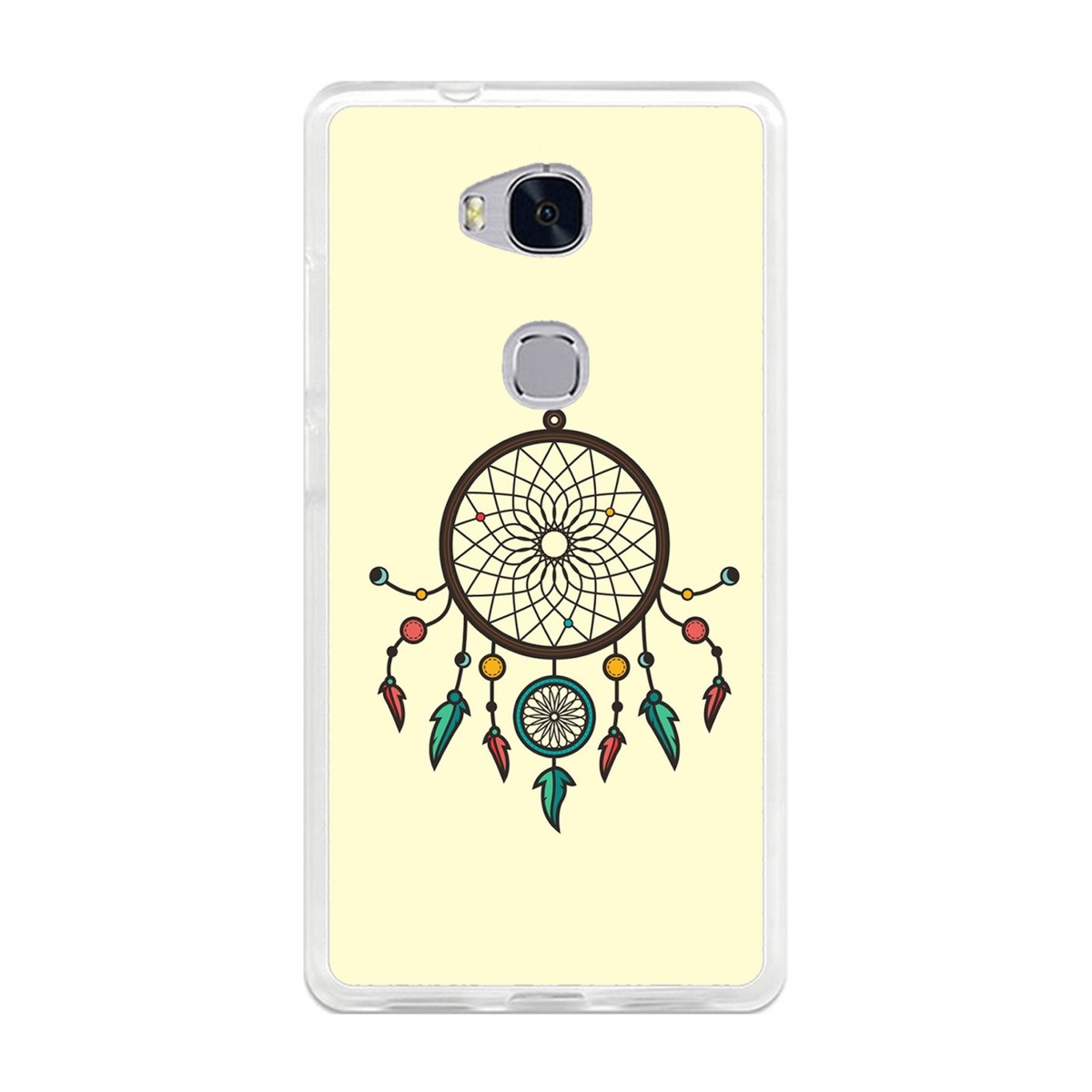 Funda Gel Tpu para Huawei Honor 5X Diseño Atrapasueños Dibujos