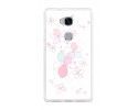 Funda Gel Tpu para Huawei Honor 5X Diseño Flores-Minimal Dibujos