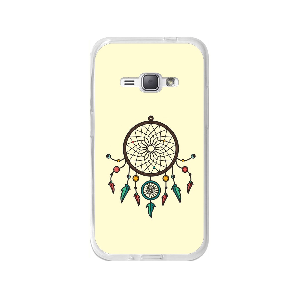 Funda Gel Tpu para Samsung Galaxy J1 (2016) Diseño Atrapasueños Dibujos