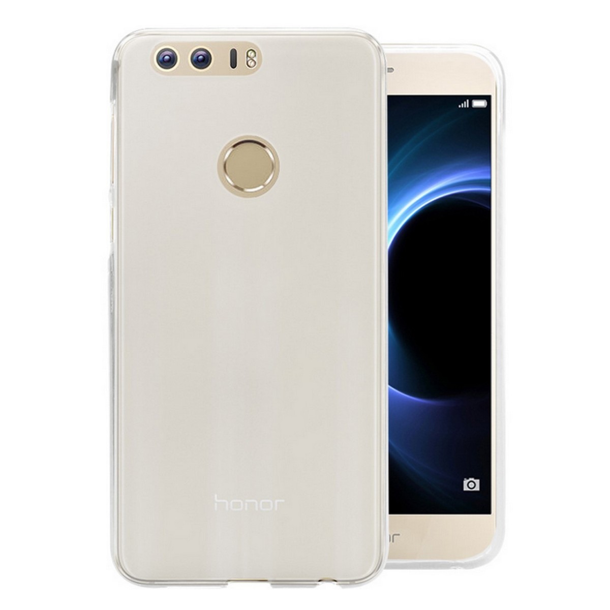 Funda Gel Tpu Huawei Honor 8 Color Transparente