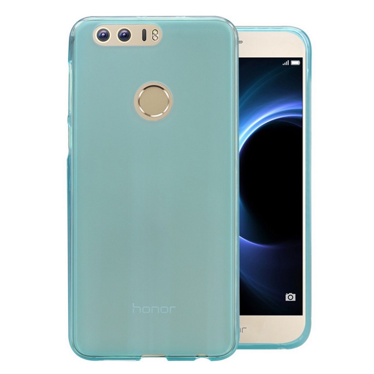 Funda Gel Tpu Huawei Honor 8 Color Azul