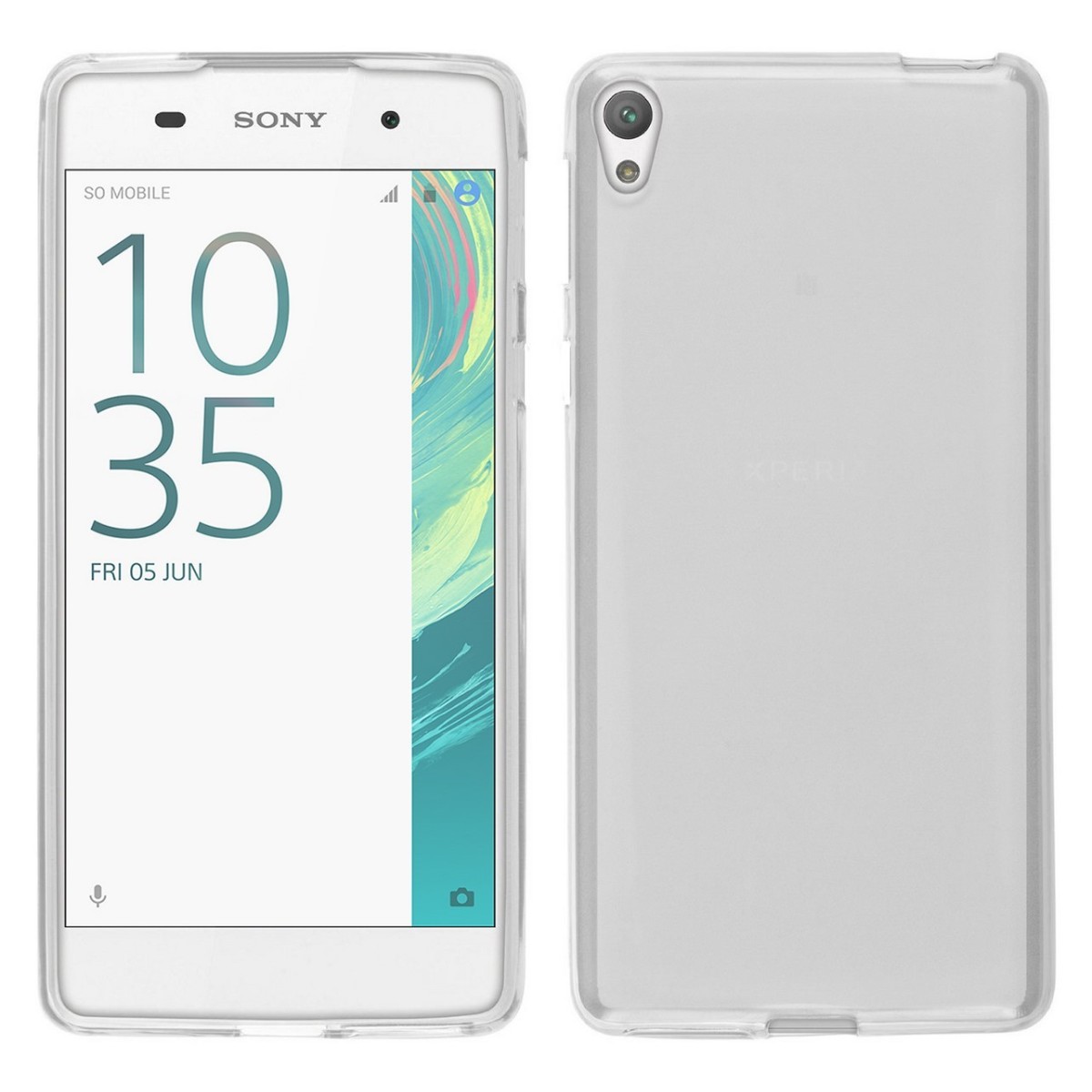 Funda Gel Tpu Sony Xperia E5 Color Transparente
