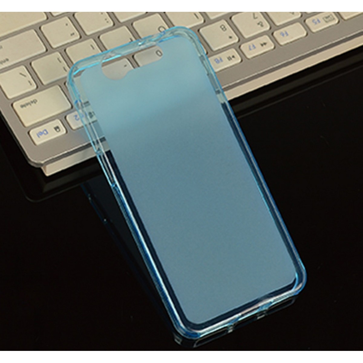 Funda Gel Tpu Zte Blade S7 Color Azul