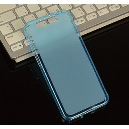 Funda Gel Tpu Zte Blade S7 Color Azul