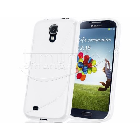 Funda Gel Tpu Samsung Galaxy S4 I9500 S Line Color Blanca