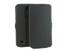 Funda Soporte Piel Negra para Lg K7  Flip Libro