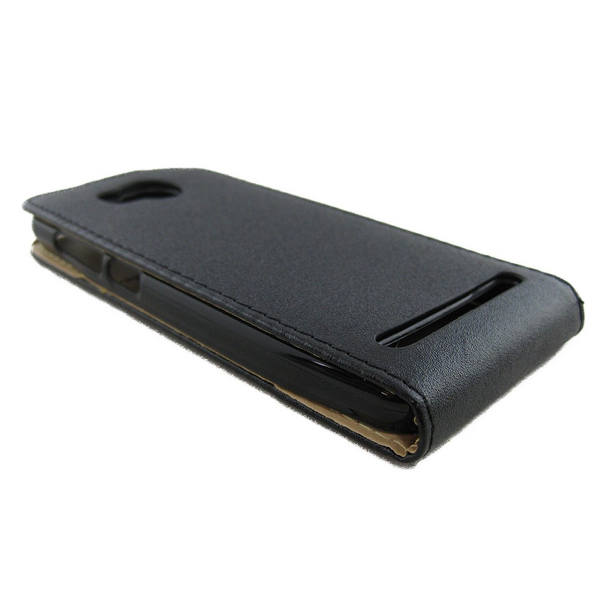 Funda Piel Premium Ultra-Slim Huawei Y3 II Negra