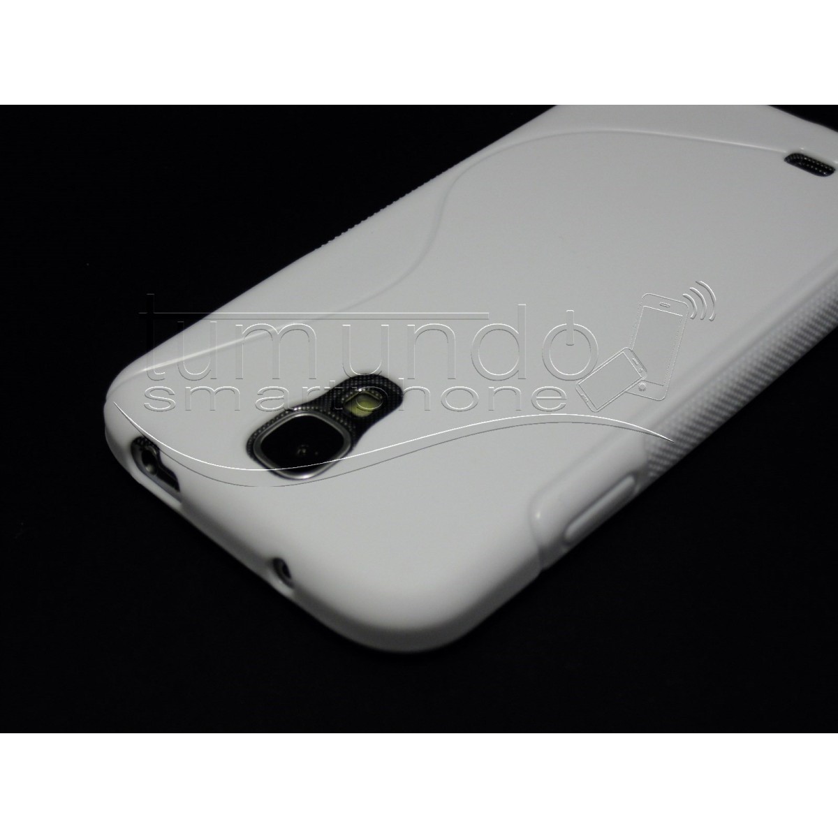 Funda Gel Tpu Samsung Galaxy S4 I9500 S Line Color Blanca