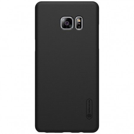 Carcasa Funda Nillkin Negra Modelo Frosted + Protector para Samsung Galaxy Note 7