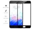 Protector Cristal Templado Frontal Completo Negro para M3 Note 5.5"  Vidrio