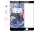 Protector Cristal Templado Frontal Completo Negro para Oneplus 3 / 3T  Vidrio