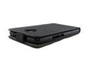Funda Piel Premium Negra Ultra-Slim para Wiko Robby