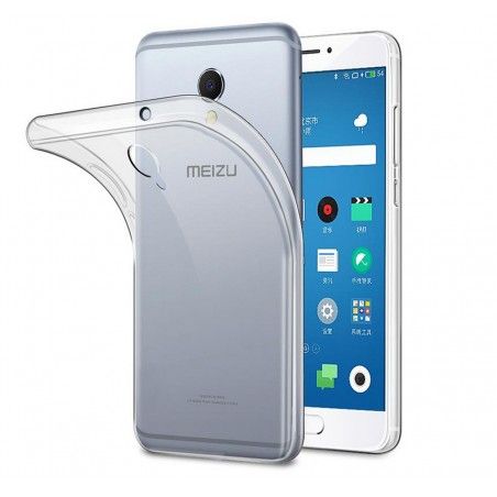 Funda Gel Tpu Fina Ultra-Thin 0,3mm Transparente para Meizu M3E