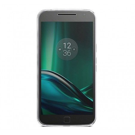 Funda Gel Tpu Fina Ultra-Thin 0,3mm Transparente para Motorola Moto G4 Play