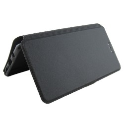 Funda Soporte Piel Negra para Samsung Galaxy Note 7  Flip Libro 2