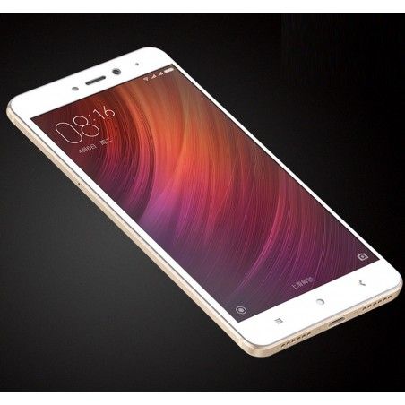 Protector Cristal Templado Frontal Completo Blanco para Xiaomi Redmi Note 4 / Note 4 Pro Vidrio