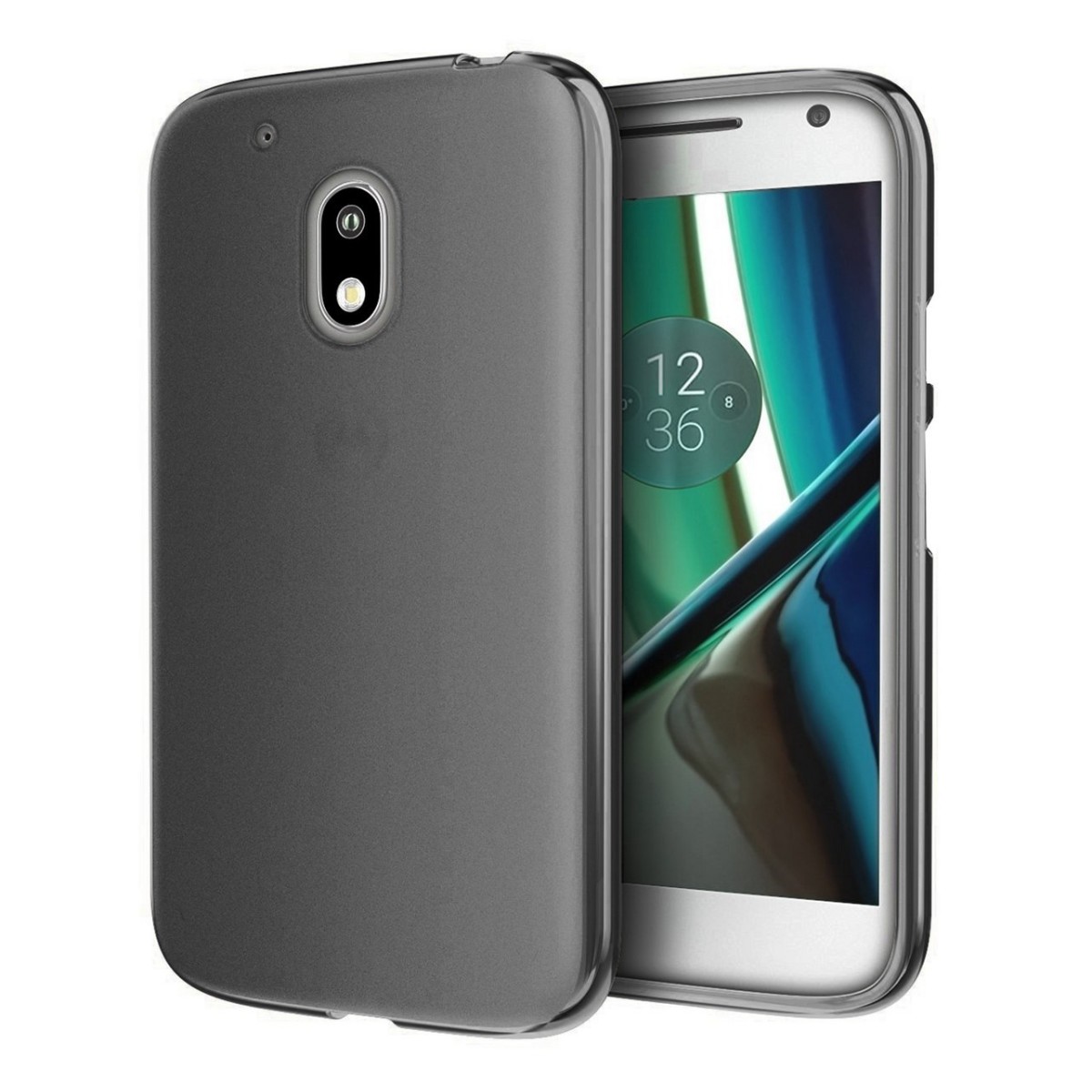 Funda Gel Tpu para Motorola Moto G4 Play Color Negra