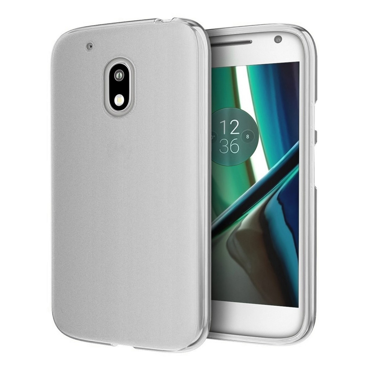 Funda Gel Tpu para Motorola Moto G4 Play Color Transparente