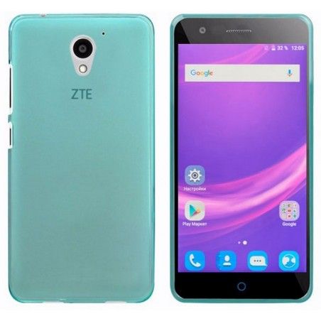 Funda Gel Tpu para Zte Blade A510 Color Azul