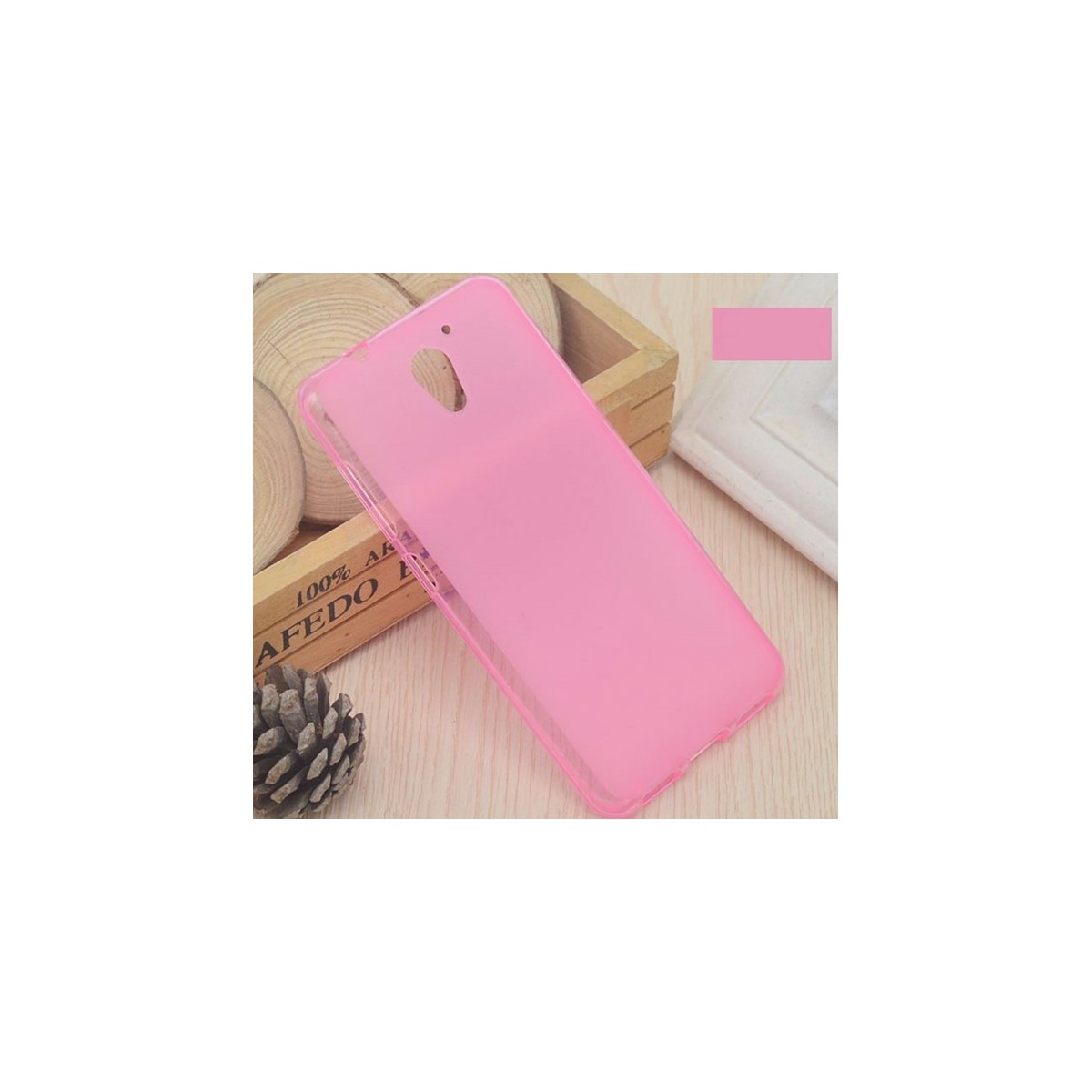 Funda Gel Tpu para Zte Blade A510 Color Rosa
