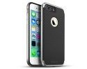 Funda Tipo Neo Hybrid (Pc+Tpu) Negra / Plata para Iphone 7 Plus / 8 Plus