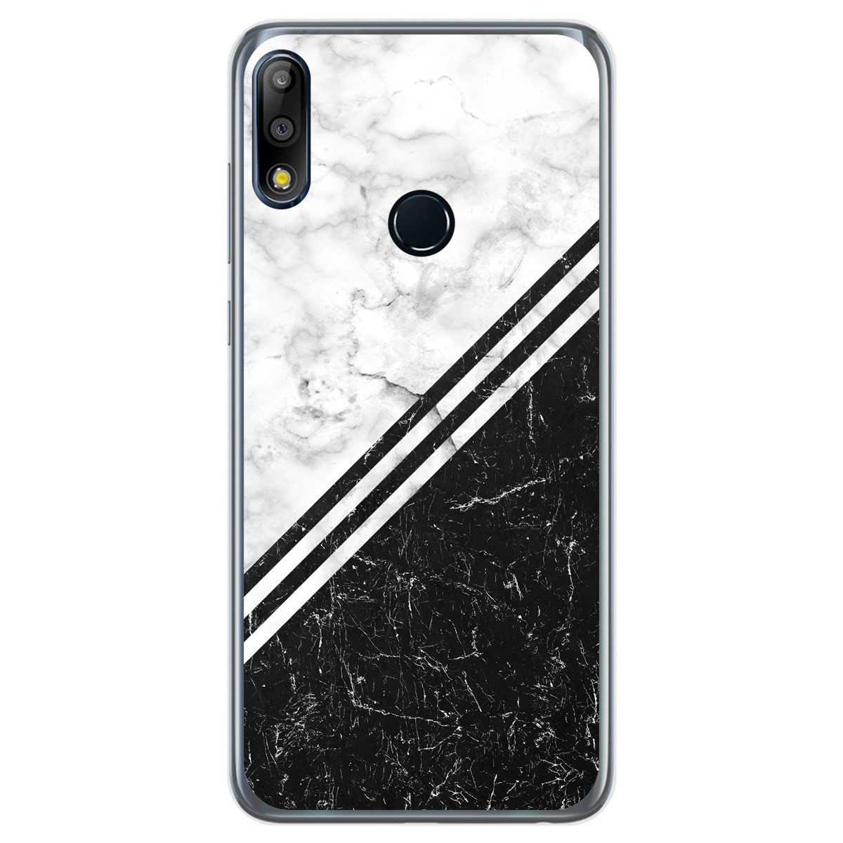 Funda Gel Tpu para Asus Zenfone Max (M2) diseño Mármol 01 Dibujos