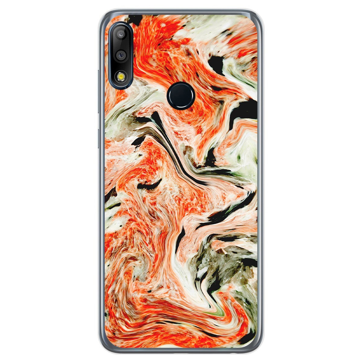Funda Gel Tpu para Asus Zenfone Max (M2) diseño Mármol 12 Dibujos