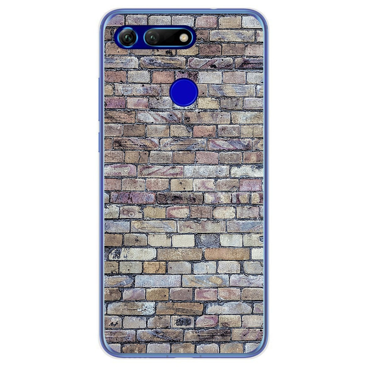 Funda Gel Tpu para Huawei Honor View 20 diseño Ladrillo 02 Dibujos