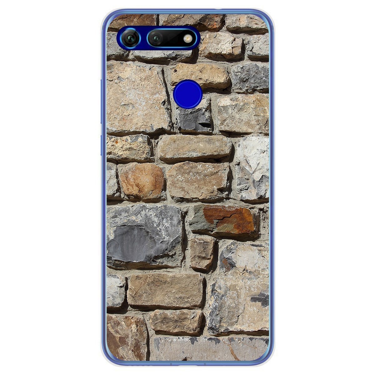 Funda Gel Tpu para Huawei Honor View 20 diseño Ladrillo 03 Dibujos