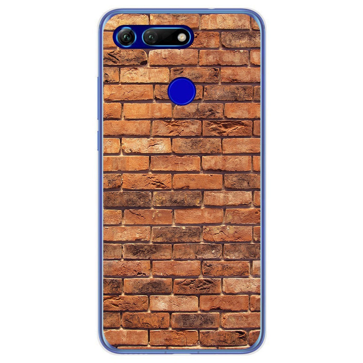 Funda Gel Tpu para Huawei Honor View 20 diseño Ladrillo 04 Dibujos