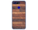Funda Gel Tpu para Huawei Honor View 20 diseño Madera 03 Dibujos