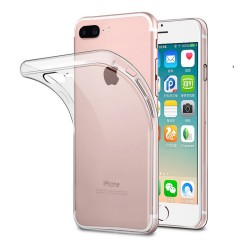 Funda Gel Tpu Fina Ultra-Thin 0,3mm Transparente para Iphone 7 Plus / 8 Plus 2