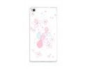 Funda Gel Tpu para Huawei P8 Lite Diseño Flores Minimal Dibujos