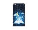 Funda Gel Tpu para Huawei P8 Lite Diseño Libro-Cuentos Dibujos