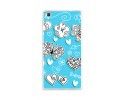 Funda Gel Tpu para Huawei P8 Lite Diseño Mariposas Dibujos