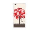 Funda Gel Tpu para Huawei P8 Lite Diseño Pajaritos Dibujos