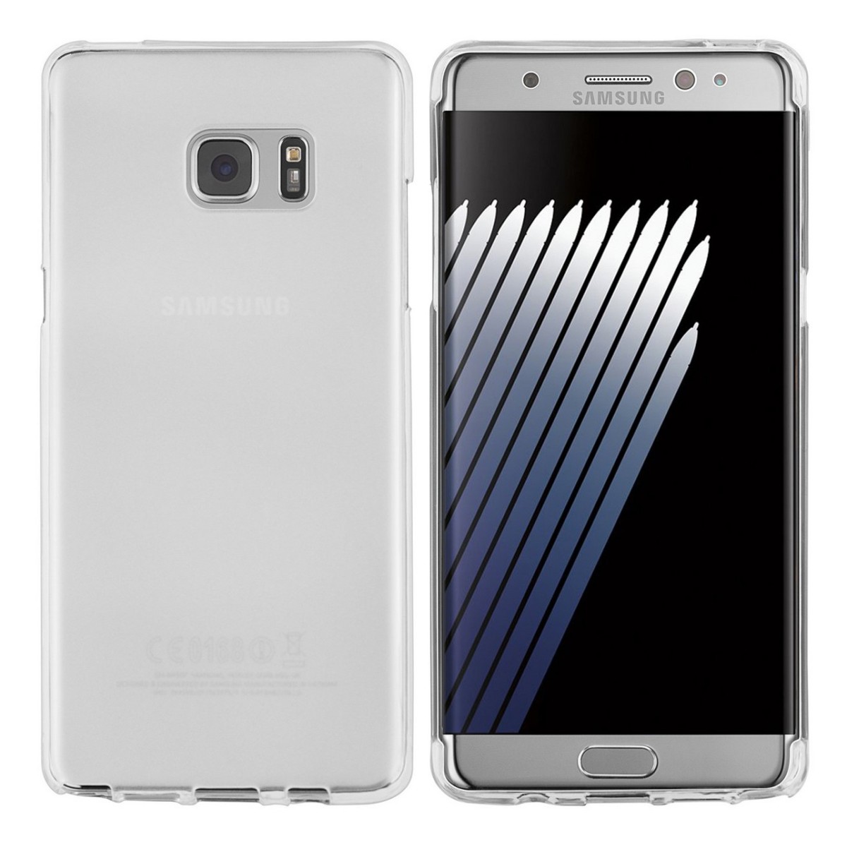 Funda Gel Tpu para Samsung Galaxy Note 7 Color Transparente