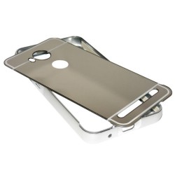Funda Bumper Plata Aluminio + Tapa Trasera para Huawei Y3 II