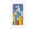 Funda Gel Tpu para Asus Zenfone 3 5.5" Ze552Kl Diseño Apps Dibujos