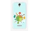 Funda Gel Tpu para Doogee X6S / X6 / X6 Pro Diseño Familia Dibujos