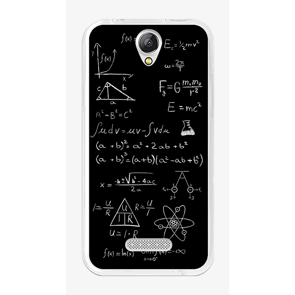 Funda Gel Tpu para Doogee X6S / X6 / X6 Pro Diseño Formulas Dibujos