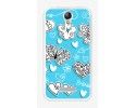 Funda Gel Tpu para Doogee X6S / X6 / X6 Pro Diseño Mariposas Dibujos