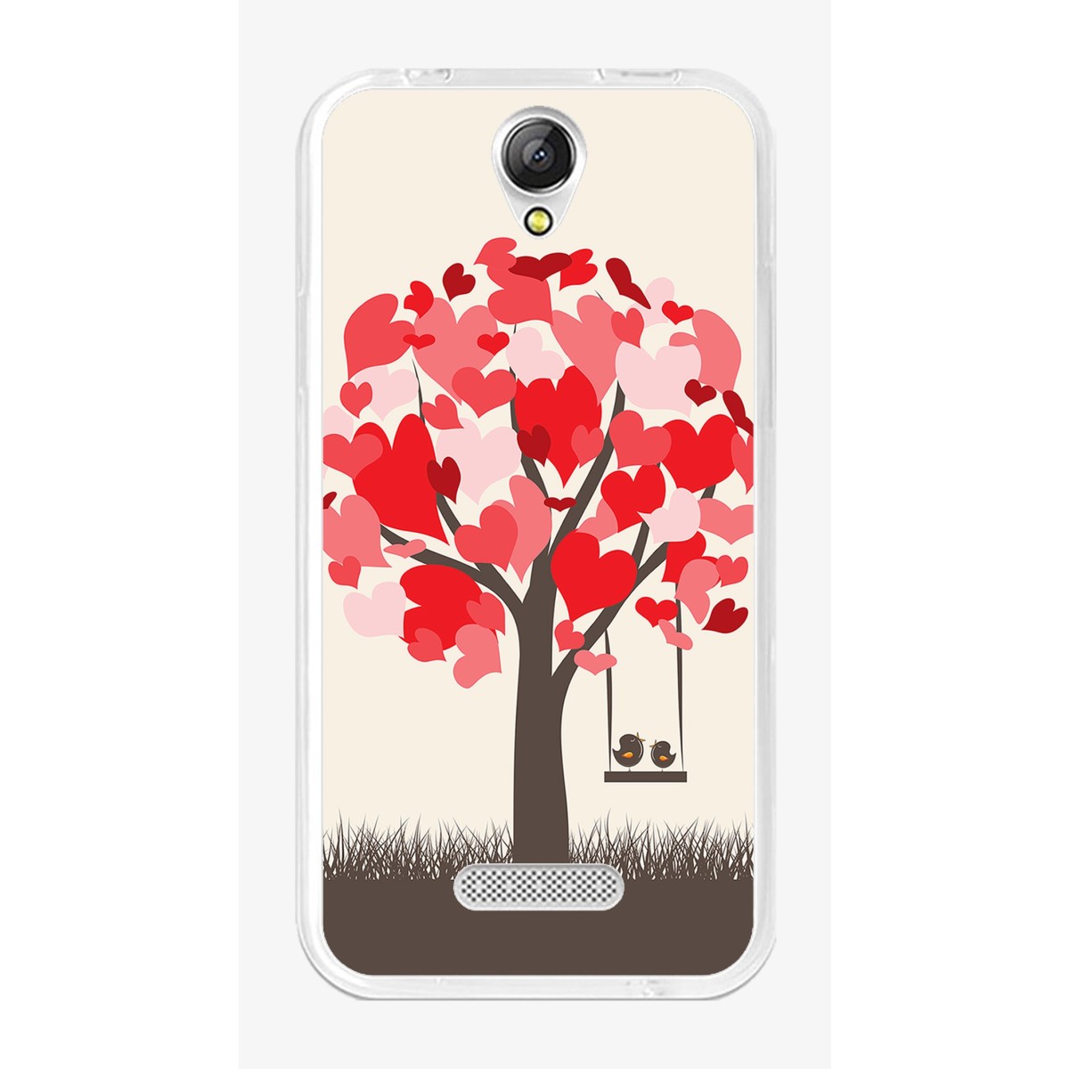 Funda Gel Tpu para Doogee X6S / X6 / X6 Pro Diseño Pajaritos Dibujos