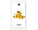Funda Gel Tpu para Doogee X6S / X6 / X6 Pro Diseño Leones Dibujos