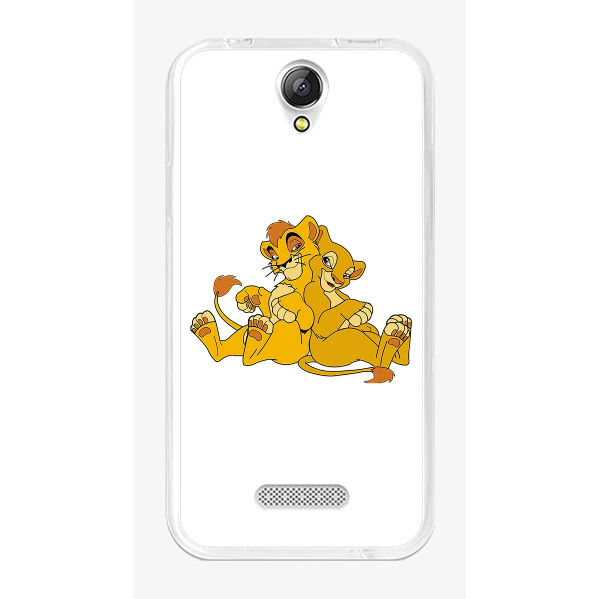Funda Gel Tpu para Doogee X6S / X6 / X6 Pro Diseño Leones Dibujos