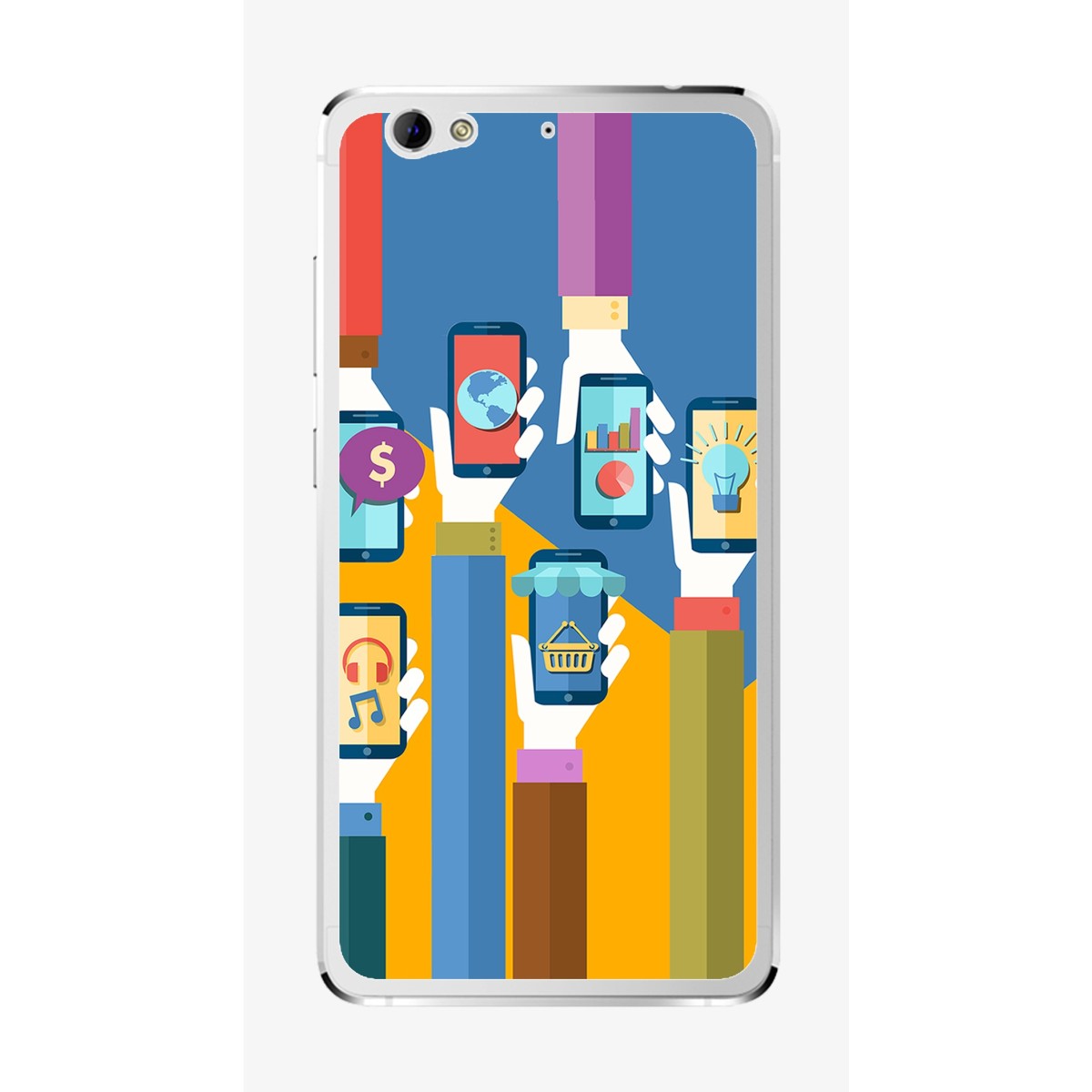 Funda Gel Tpu para Weimei We Plus Diseño Apps Dibujos