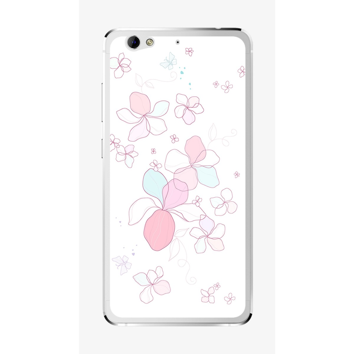 Funda Gel Tpu para Weimei We Plus Diseño Flores-Minimal Dibujos