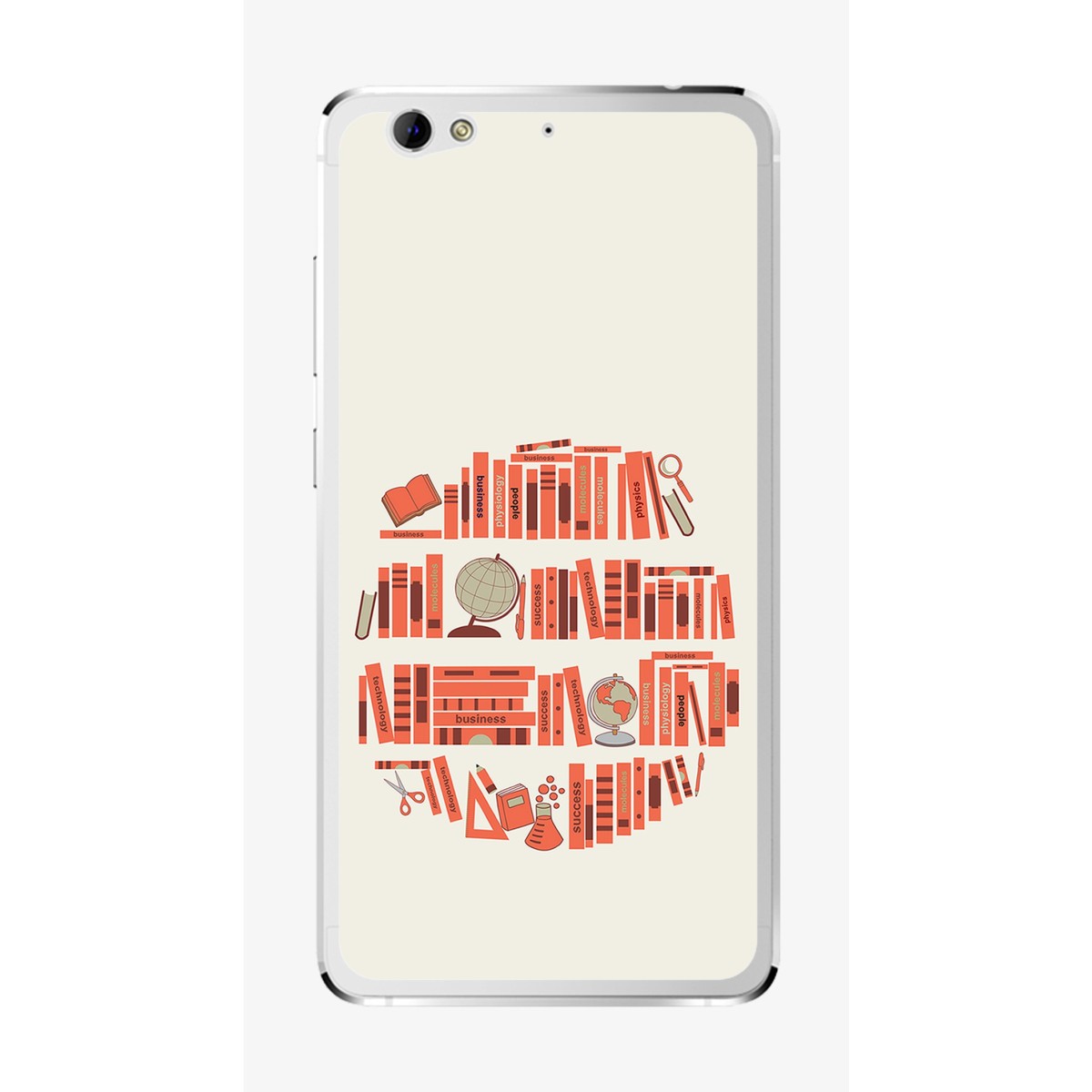 Funda Gel Tpu para Weimei We Plus Diseño Mundo-Libros Dibujos